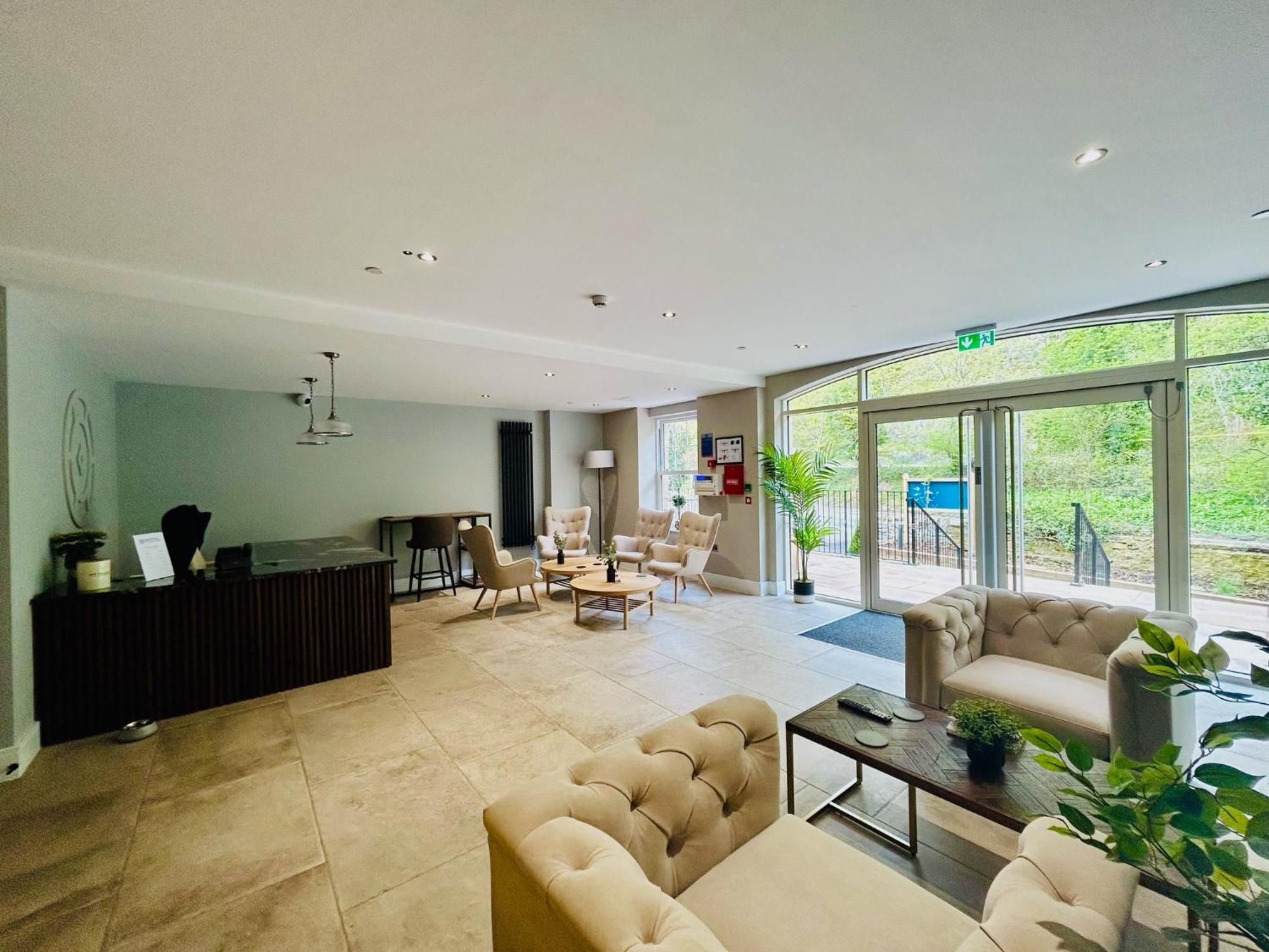 Luxury 1 Bedroom Apartment - Rock Mill 14 Stony Middleton Luaran gambar