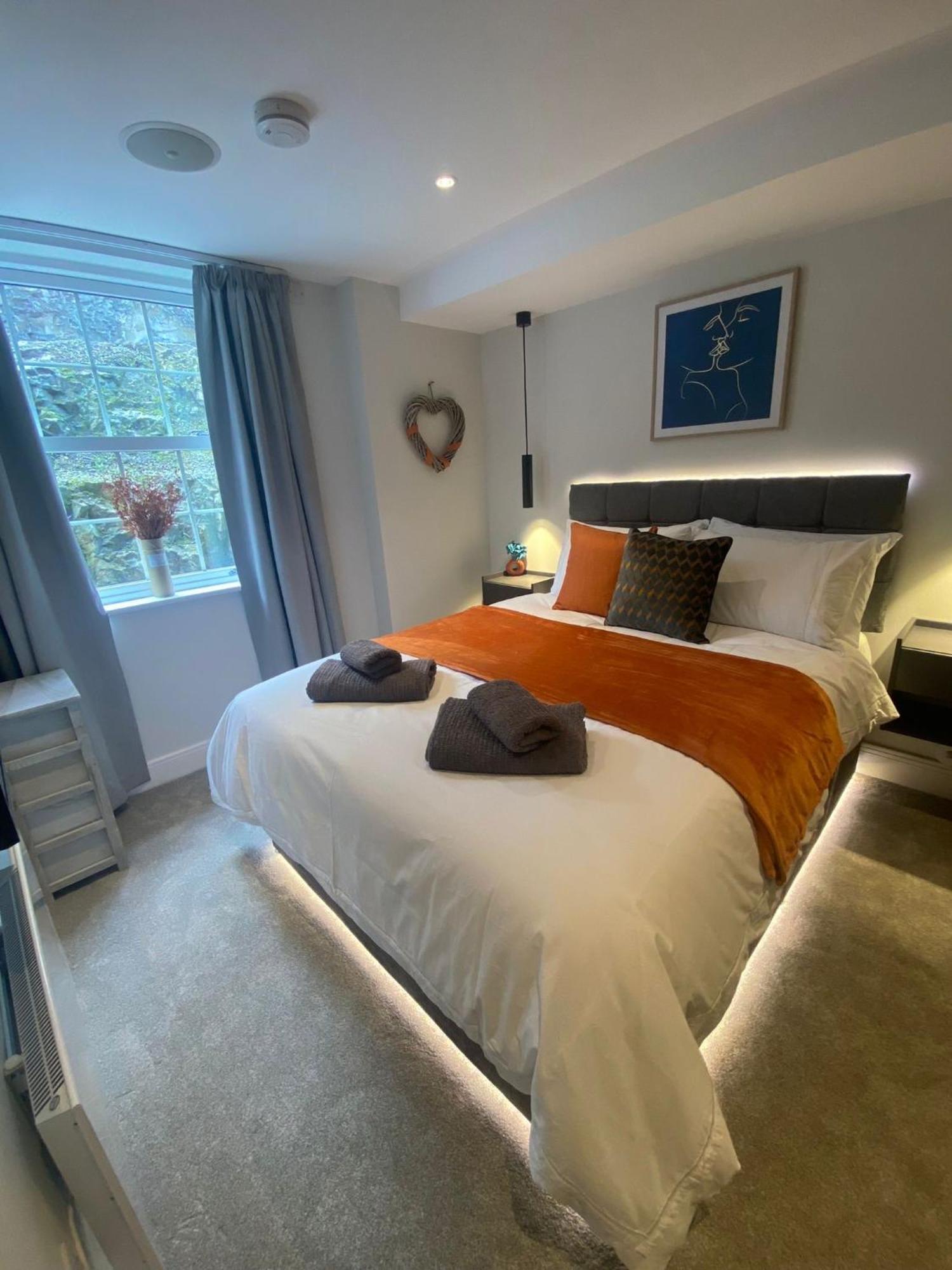 Luxury 1 Bedroom Apartment - Rock Mill 14 Stony Middleton Luaran gambar