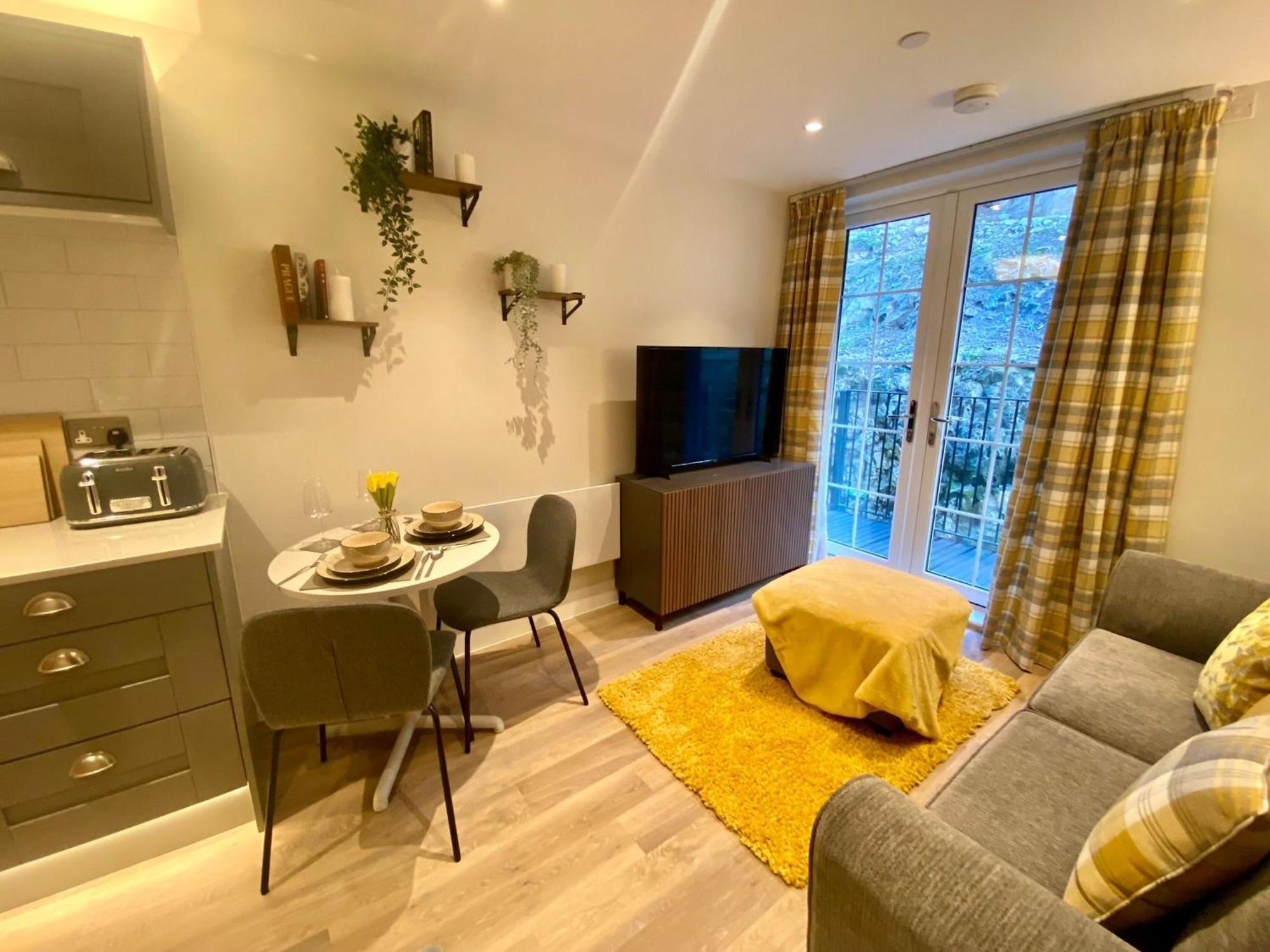 Luxury 1 Bedroom Apartment - Rock Mill 14 Stony Middleton Luaran gambar