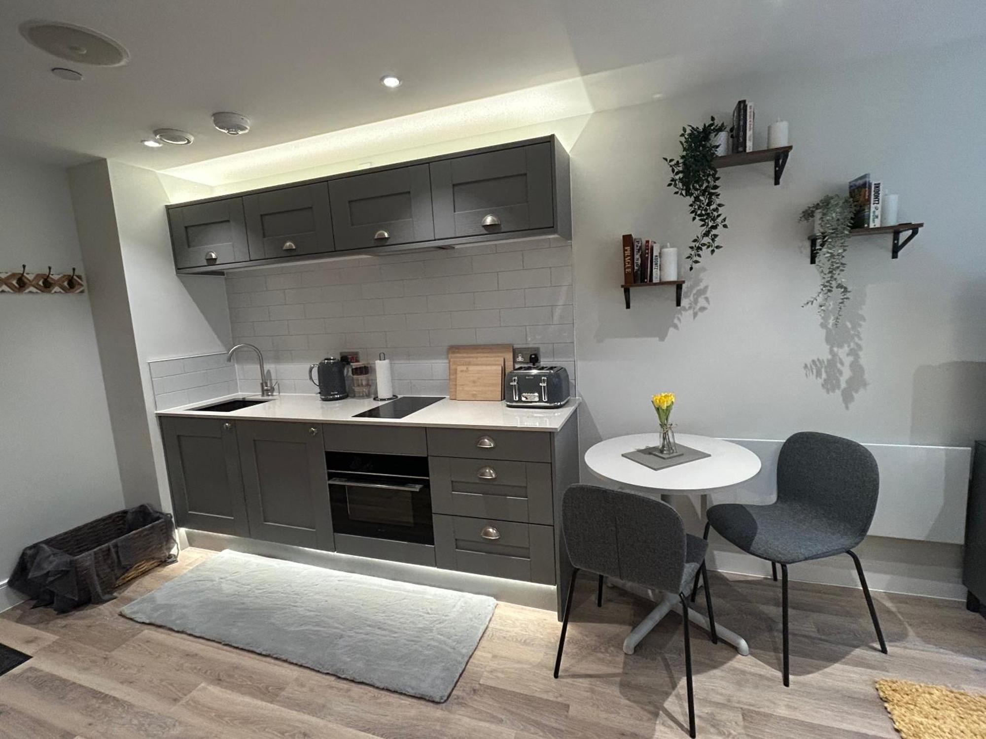 Luxury 1 Bedroom Apartment - Rock Mill 14 Stony Middleton Luaran gambar